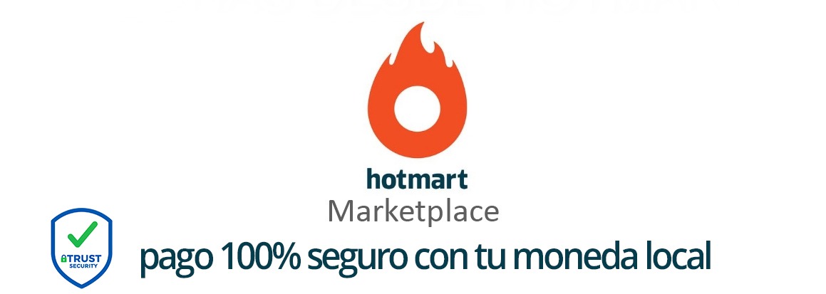 Pago 100% seguro Hotmart